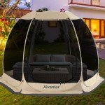 Alvantor Popup Screen House Tent 10'x10