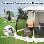 Alvantor 12'x12' Pop Up Gazebo Tent for 8-10 People
