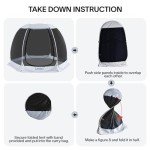 Instant Setup Screen House Tent for 4-8 People