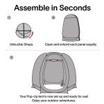 Alvantor Popup Screen House Tent 10'x10