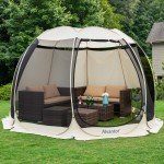 Alvantor 12'x12' Pop Up Gazebo Tent for 8-10 People
