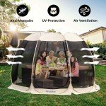 10x10 Pop-Up Sun Shade Camping Tent