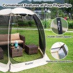 10x10 Pop-Up Sun Shade Camping Tent