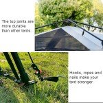 Instant 6-Person Blackout Cabin Tent with Rainfly