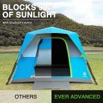 6-Person Blackout Instant Cabin Camping Tent