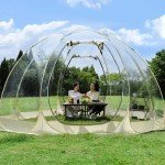 Transparent Star Dome Tent for 4-8 Campers
