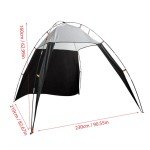 Lightweight Waterproof Beach Canopy Sun Shade Tent