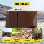 VEVOR 10' x 10' Pop-up Camping Canopy Shelter