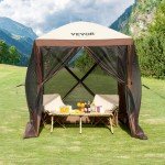 VEVOR 6x6 Pop Up Camping Canopy Tent