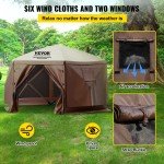 VEVOR 12x12ft Pop-up Camping Canopy Shelter