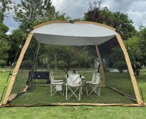Spacious 5-8 Person Sunshade Camping Tent