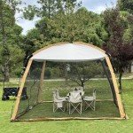 Spacious 5-8 Person Sunshade Camping Tent
