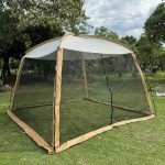 Spacious 5-8 Person Sunshade Camping Tent