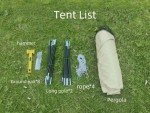 Spacious 5-8 Person Sunshade Camping Tent
