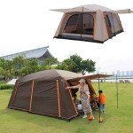 Large Family Tent for 3-12 People, Rainproof