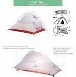 Naturehike Cloud Up Mongar 2-Person Ultralight Tent