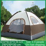 3-4 Person Quick Setup Family Camping Tent