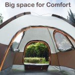 3-4 Person Quick Setup Family Camping Tent