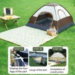 3-4 Person Quick Setup Family Camping Tent