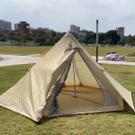 Spacious Pyramid Tent for Family Camping – 3-4 Person