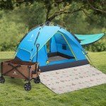 Golden Camel 4-Person Automatic Camping Tent