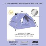 Golden Camel 4-Person Automatic Camping Tent