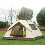 Family-Friendly Waterproof Automatic Camping Tent