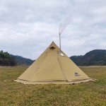 Lightweight 3-4 Person Camping Pyramid Tent