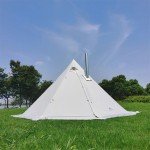 Lightweight 3-4 Person Camping Pyramid Tent