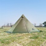 Lightweight 3-4 Person Camping Pyramid Tent