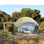 Eco-Friendly Glamping Dome Tent for Camping