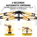 Automatic Quick-Open Waterproof Camping Tent for 3-4 People