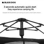 Black Dog 4-5 Person Waterproof Automatic Camping Tent