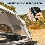 Hexagonal Outdoor Tent for 3-6 People