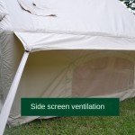 Spacious Inflatable Camping Tent with Living Area