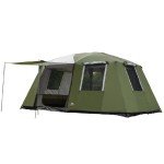 Spacious Waterproof Camping Tent for 6-12 People