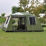 Spacious Waterproof Camping Tent for 6-12 People
