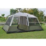 Spacious Waterproof Camping Tent for 6-12 People