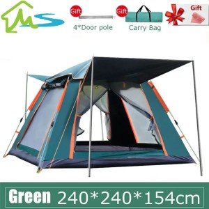Quick Setup Waterproof Tent for 4-6 People