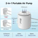 Baseus Mini Electric Air Pump for Camping Gear