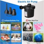 Portable Mini Electric Air Pump for Camping