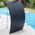 Flexible Waterproof Monocrystalline Solar Panel Charger