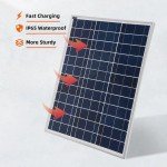 500W 1000W Portable Solar Panel Kit for Camping
