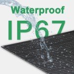 Flexible Waterproof Monocrystalline Solar Panel Charger