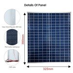 500W 1000W Portable Solar Panel Kit for Camping