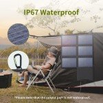 ALLPOWERS 60W Foldable Solar Charger for Camping