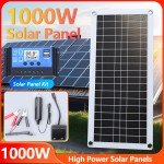 20W-1000W Solar Panel with 100A Controller for Camping