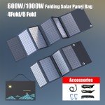 Portable 1000W Solar Panel Charger for Camping