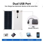 20W-1000W Solar Panel with 100A Controller for Camping