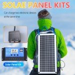 20W-1000W Solar Panel with 100A Controller for Camping